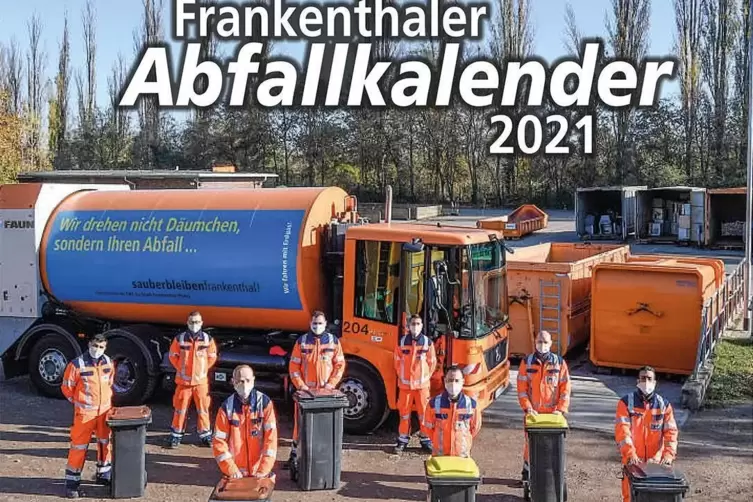 Abfallkalender 2021 Wird Verteilt Frankenthal Die Rheinpfalz