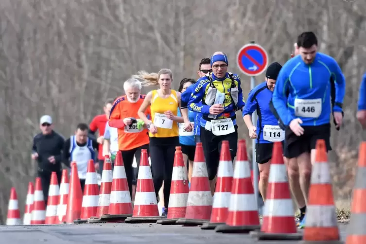 2021 findet kein Donnersberglauf statt. Das Foto ist von 2019.