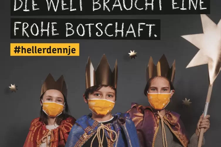 Doch die Botschaft kommt in diesem Jahr nur kontaktlos.