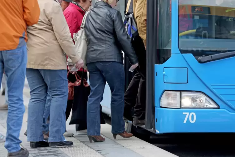 Bus: Im Speyerer Umland sind etliche Linien unterwegs.