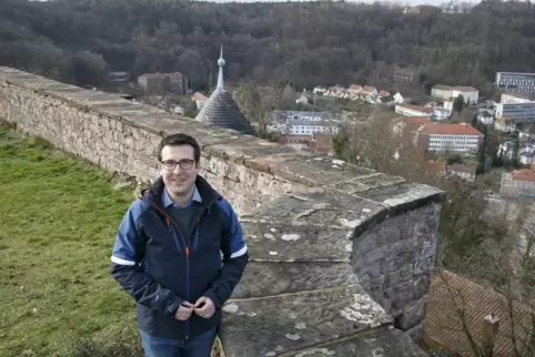 Nicht nur bei Veranstaltungen wie der „Burschmusik“ zieht es Marcus Klein auf den Nanstein: „Mir als gebürtigem Ramsteiner schlä