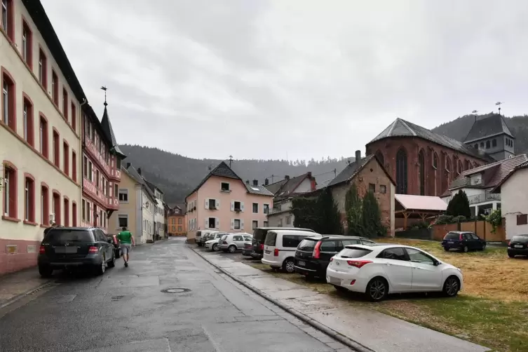 Die freie Fläche in der Wallonenstraße und das Umfeld der Klosterkirche sollen neu gestaltet werden. 