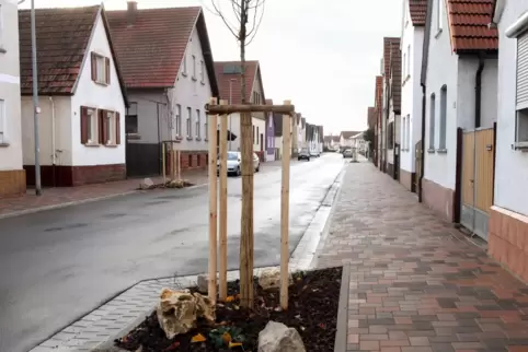 Vielleicht wird der Straßenausbau in der St. Diethard-Straße so ähnlich wie in der Alten Mühlgasse sein. Noch sind viele Fragen 