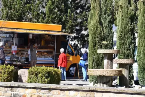 Der Markt in Wachenheim soll wachsen. Muss dafür der Brunnen weichen? 