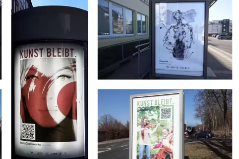 Plakat-Aktion in Kaiserslautern.in 