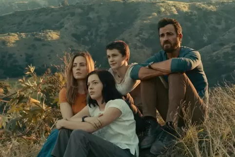 Auf der Flucht nach Mexiko: Allie Fox (Justin Theroux) mit seiner Familie.