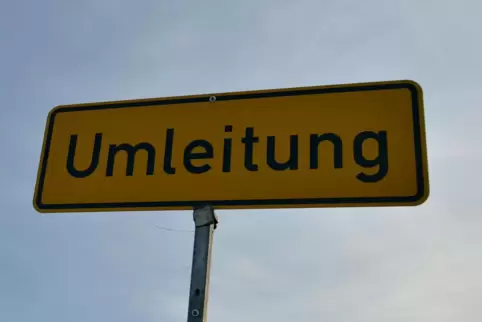 Eine Umleitung wird eingerichtet.