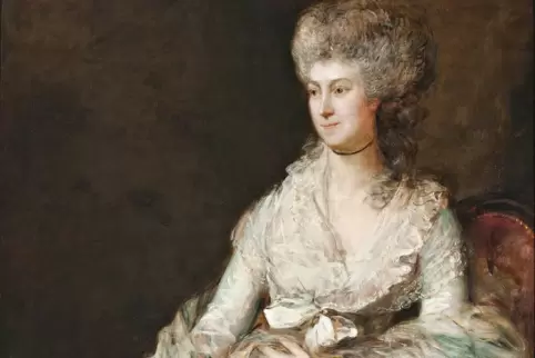 Zeitgenossin von Mozart: Franziska Lebrun war ein Musikstar des 18. Jahrhunderts. Hier auf einem Gemälde von Thomas Gainsborough
