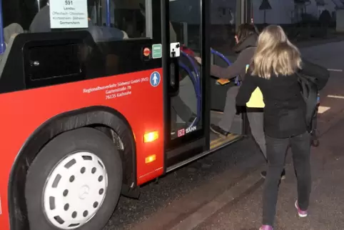 Bushaltestellen sollen barrierefrei werden. 