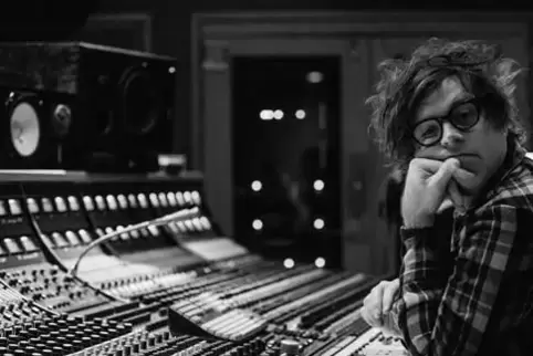 Bei der Arbeit: Ryan Adams. 