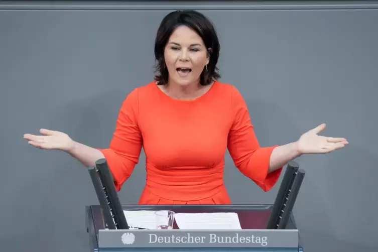 Annalena Baerbock sieht sich wegen ihres neuen Buchs mit Vorwürfen konfrontiert.