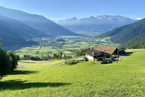 Traumhaft gelegen: die Region Obervinschgau. 