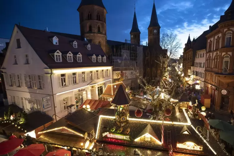 Ob der Weihnachtsmarkt in diesem Jahr stattfinden kann, ist noch nicht sicher. Aber die Planungen laufen.