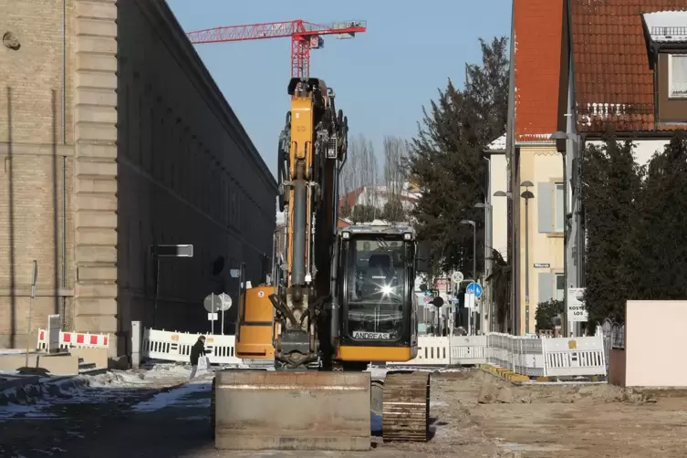 Ist schon seit Monaten Baustelle: die Straße An der Hochschule.