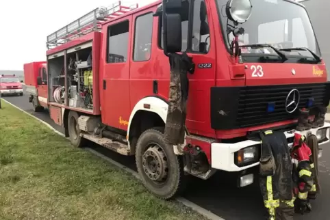 Die Feuerwehr Kirchheimbolanden hatte in Dernau einige Hilfseinsätze. Dorthin sollen ihre Spendengelder gehen. 