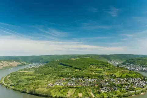 Eindrucksvoll: die Rheinschleife bei Boppard