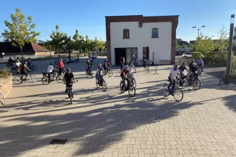 Vergangenes Jahr im September startete die Rundfahrt durch den Kreis für das Stadtradeln in Germersheim. Dieses Jahr wird in Bel