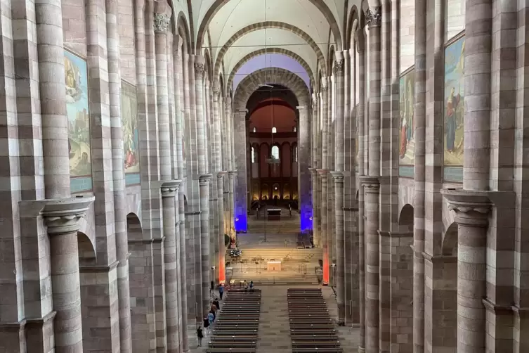 Ort der Festivitäten: der Speyerer Dom.