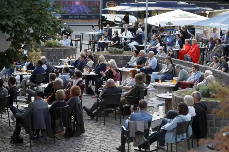 Hier gingen der zweite und dritte Festivalabend über die Bühne: „Kulturgarten“ der Kammgarn. 