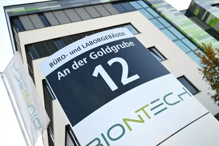 Der Biontech-Firmensitz in Mainz.