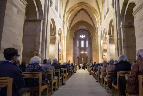 Reizvolle Begegnung von Solisten, Vokal- und Instrumentalensembles: Werkstattkonzert in der Abteikirche zu Otterberg.