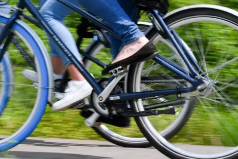 Macht Spaß: Radfahren.