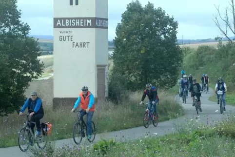 Für Radfahrer leicht zu bewältigen ist die rund 30 Kilometer lange Strecke zwischen Marnheim und Monsheim.