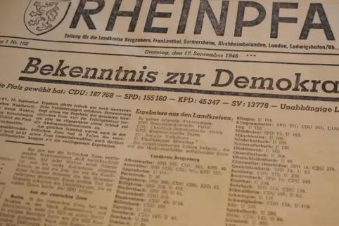 Damals wie heute sind die CDU und die SPD die beiden stärksten Parteien in der Stadt. 
