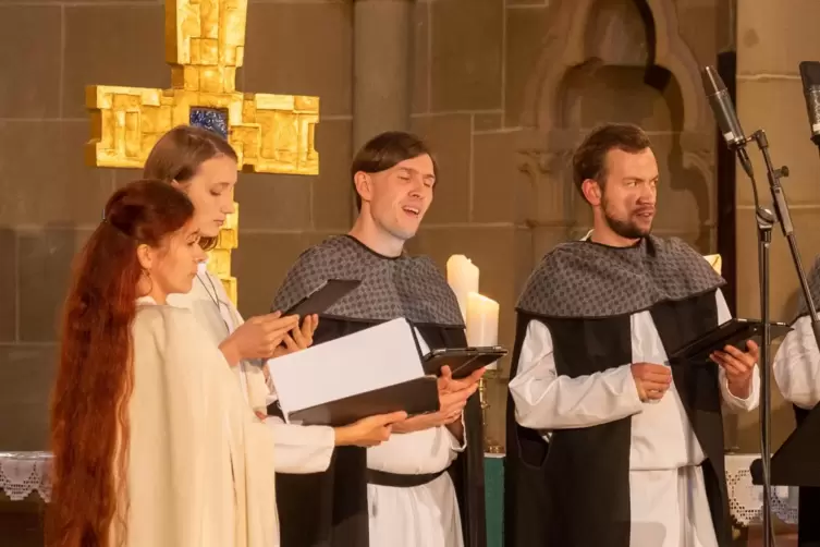 Mit vier Männern und zwei Frauen erschafft das Ensemble Heinavanker einen gar fulminanten Klang. 