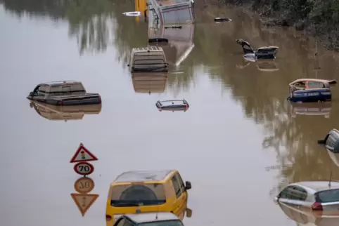 In der Eifel und im Ahrtal wütete das Hochwasser.