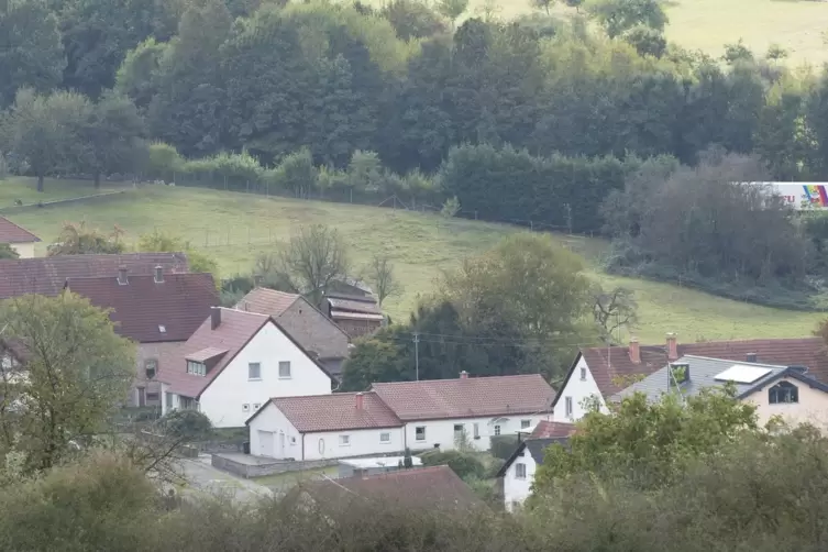 Blick auf Niedermohr: Die Gemeinde plant ein Neubaugebiet.