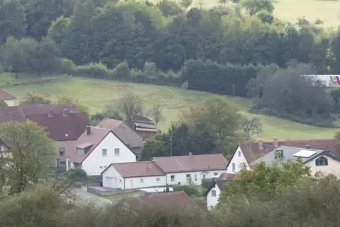 Blick auf Niedermohr: Die Gemeinde plant ein Neubaugebiet.