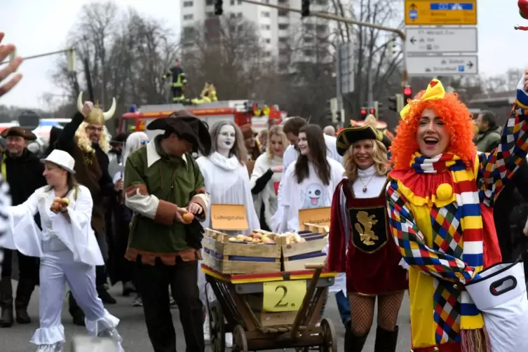 Ein Bild aus besseren Zeiten: der Fasnachtsumzug 2019. 