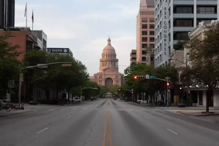 Das Zentrum von Austin, der Hauptstadt von Texas. 