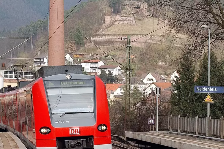 Vom 30. Oktober bis zum 1. November fahren keine Züge zwischen Neustadt und Hochspeyer. Betroffen ist auch Neidenfels. 