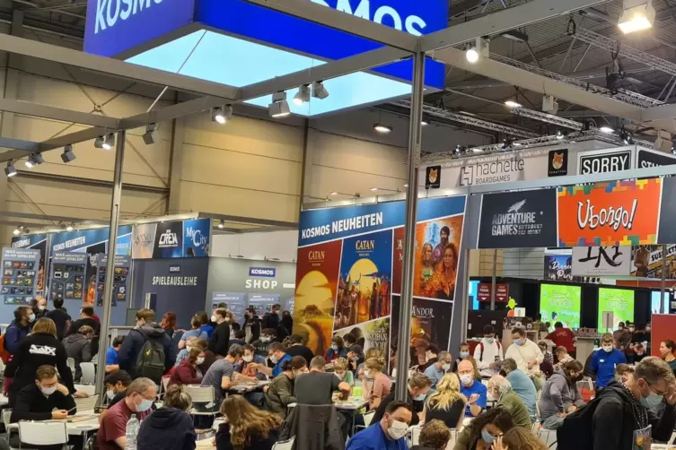 Spielemesse Essen Warten auf die Neuheiten Spielewelten DIE RHEINPFALZ