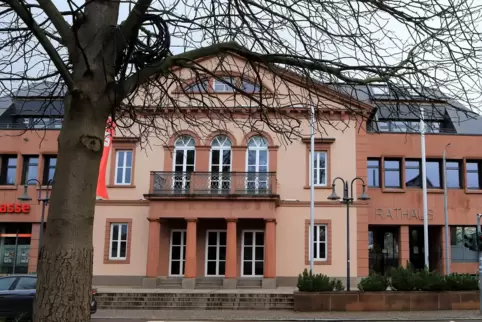 Das Rathaus in Herxheim.