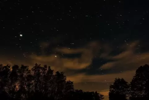 Sternenhimmel bei Lemberg.