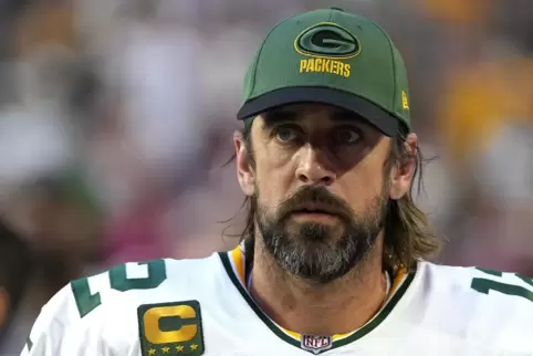 Aaron Rodgers: Starspieler mit ganz eigenen Ansichten und nicht zum ersten Mal in der Kritik. 