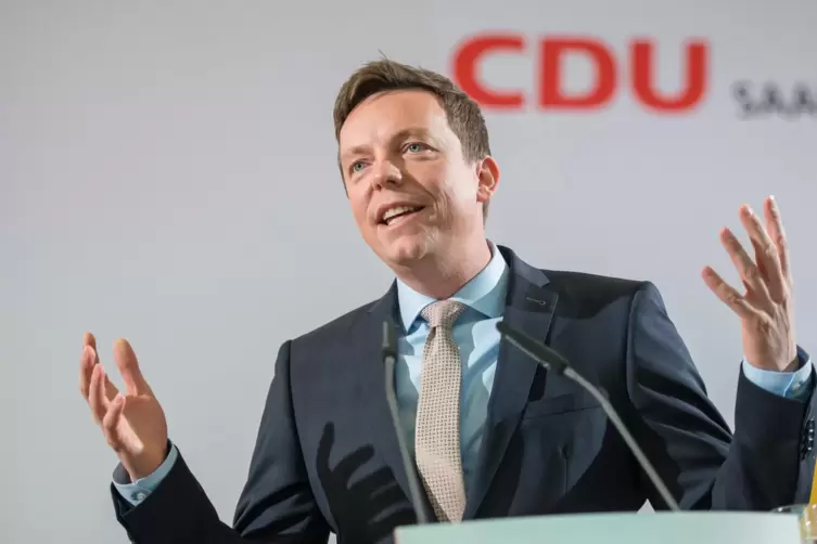 Regiert derzeit das Saarland: Tobias Hans von der CDU. 