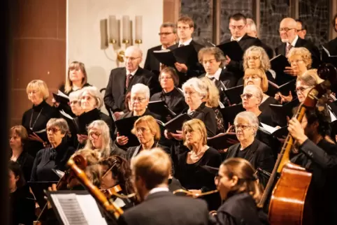 Beeindruckend war das Konzert des Evangelischen Oratorienchors in der Alexanderskirche.