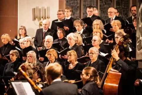 Beeindruckend: das Konzert des Evangelischen Oratorienchors, hier in der Alexanderskirche Zweibrücken.