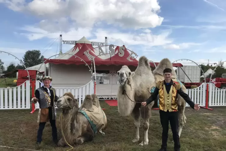 Anfang Oktober gab der Circus Baruk in Bad Dürkheim seine Abschiedsvorstellung. Dort ist er vor zwei Jahren gestrandet, doch Unt