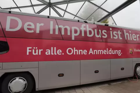 Der Impfbus tourt weiter durchs Land – diese und nächste Woche macht er im Donnersbergkreis halt.