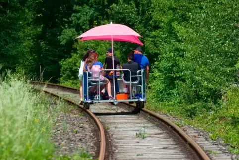 Die Draisinenbahn ist komplett in die Verantwortung des Kreises Kusel gegangen.