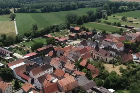 Blick auf Herxheimweyher.