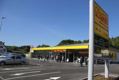 Der Netto-Markt in Glanbrücken.