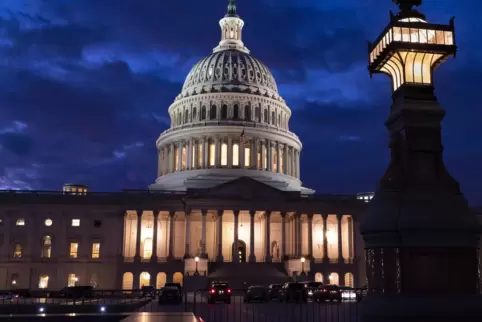 Das US-Kapitol in Washington. 