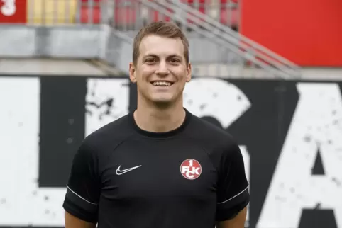 Sein Debüt als U17-Trainer des 1. FCK endet mit einer Niederlage: Max Bergemann-Gorski. 