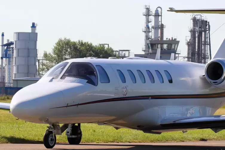 Jet auf dem Flugplatz Speyer: Die Anzahl der dort stationierten Flugzeuge dieser Gattung wächst.